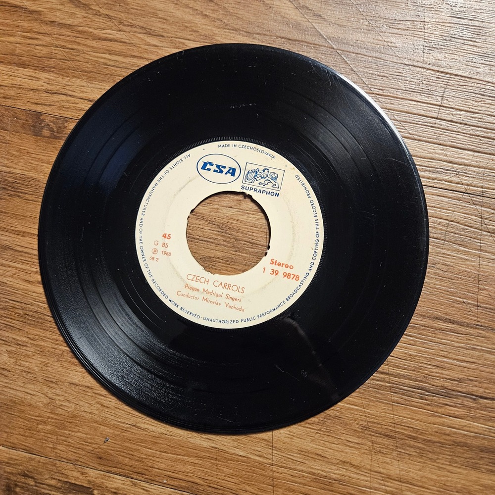 Eva Pilarová & Karel Gott – PF‎ 1969 ČSA Hits 1 39 9878 45 RPM 7" VG+/VG+